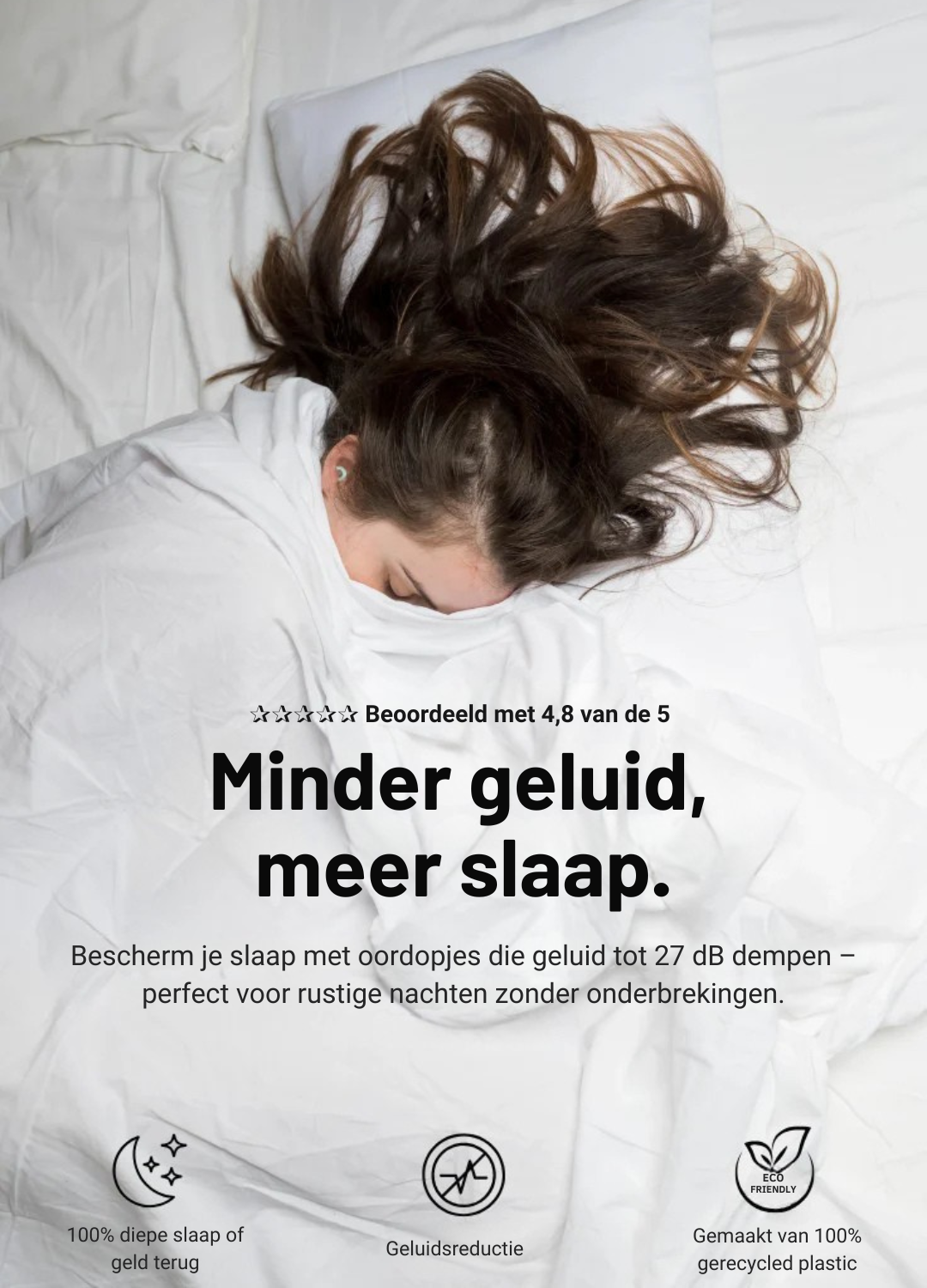 Moins de bruit, plus de sommeil. Protégez votre sommeil avec des bouchons d'oreilles réduisant le bruit de 27 dB - parfaits pour des nuits paisibles sans.png__PID:14ded156-fc24-43e1-95d6-f2238fe0645b