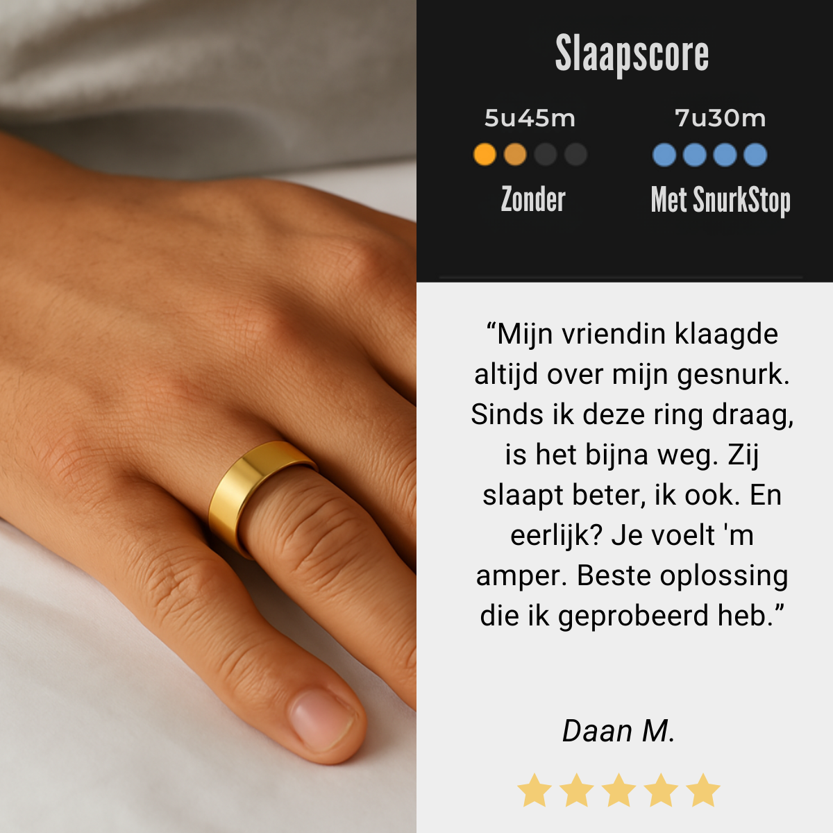 SnurkStop Ring